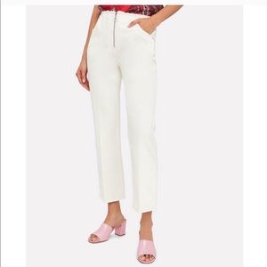 Elizabeth and James Prescott White Jeans 27